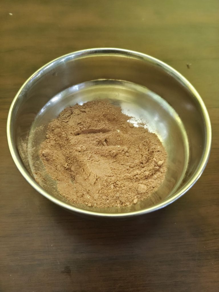 Amla, ritha, and shikakai mix shampoo